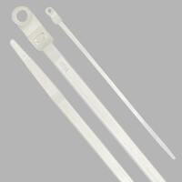 15" Screw Mount Cable Tie, (120 lbs), Natural